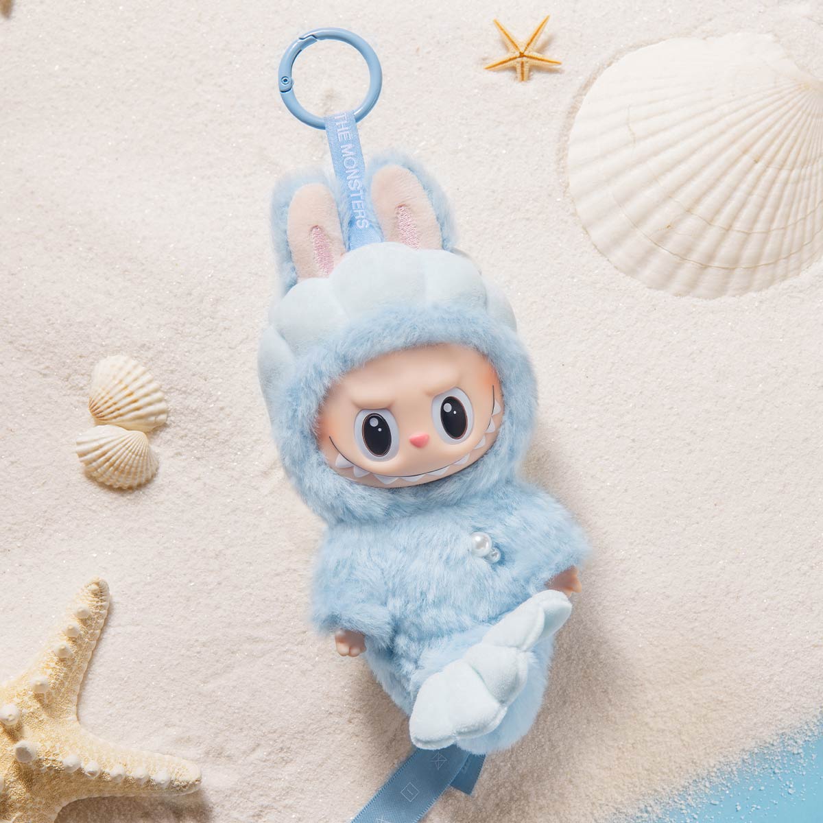 POP LABUBU HIDE AND SEEK IN SINGAPORE SERIES-Vinyl Plush Doll Pendant