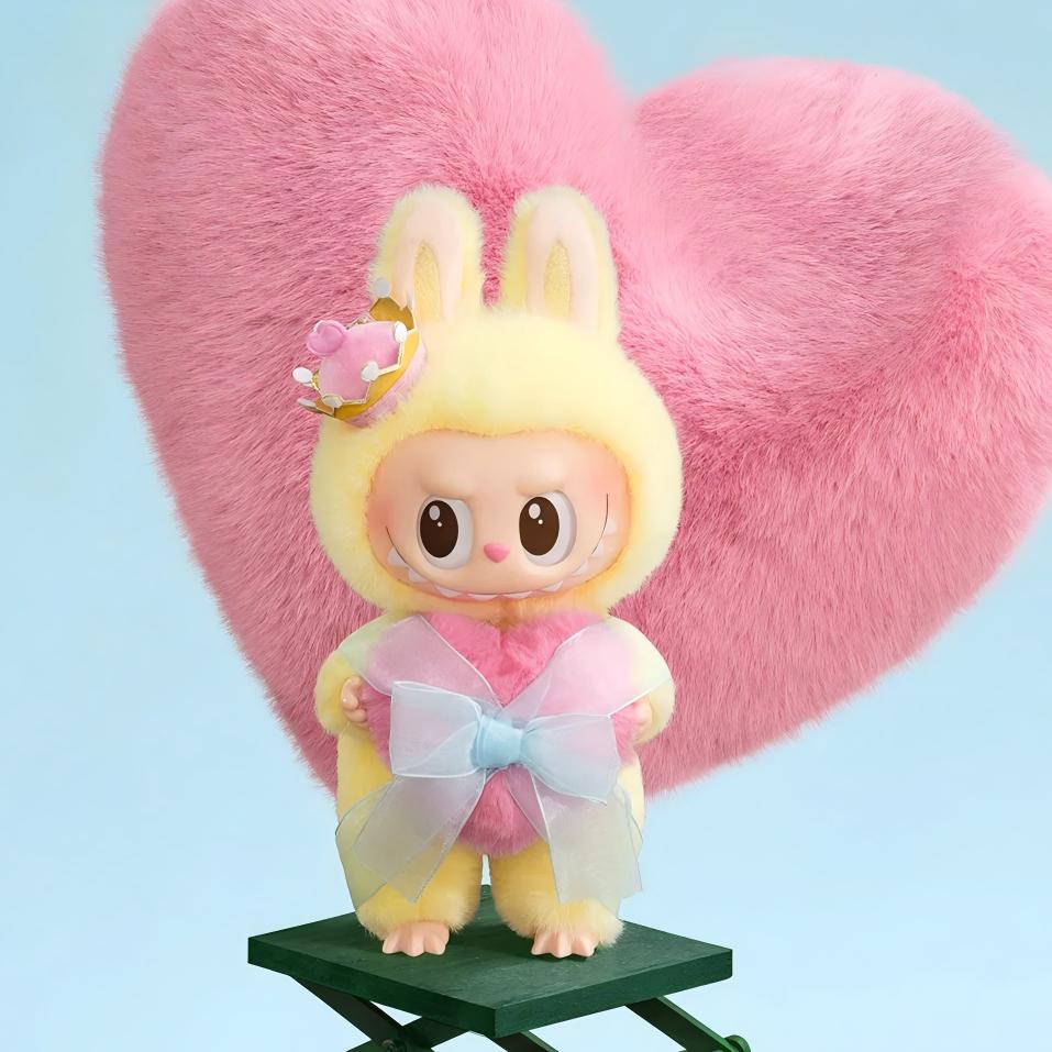 POP MART Labubu THE MONSTERS Let's Checkmate Series-Vinyl Plush Hanging Card