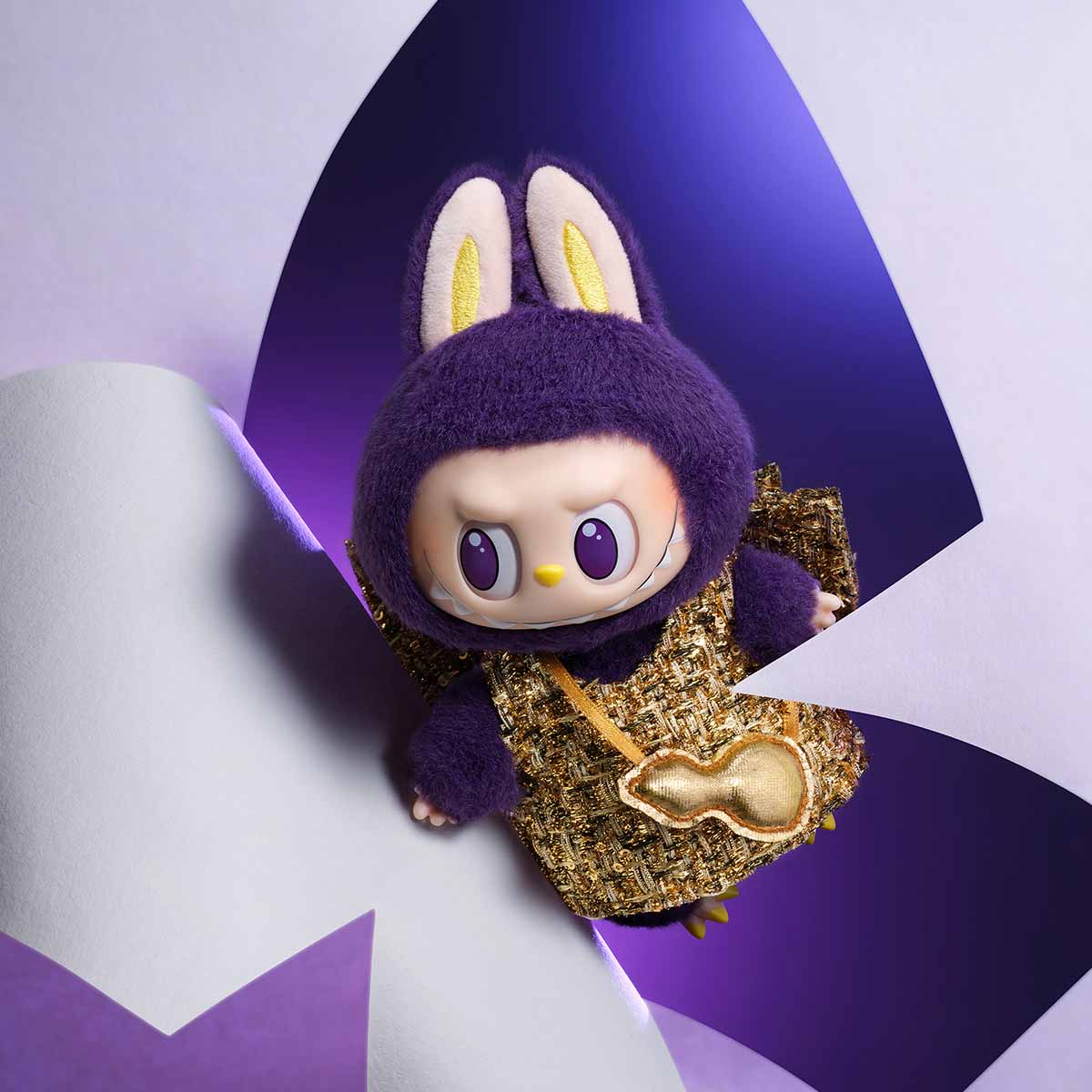 POP MART LABUBU × PRONOUNCE - WINGS OF FORTUNE Vinyl Plush Hanging Card